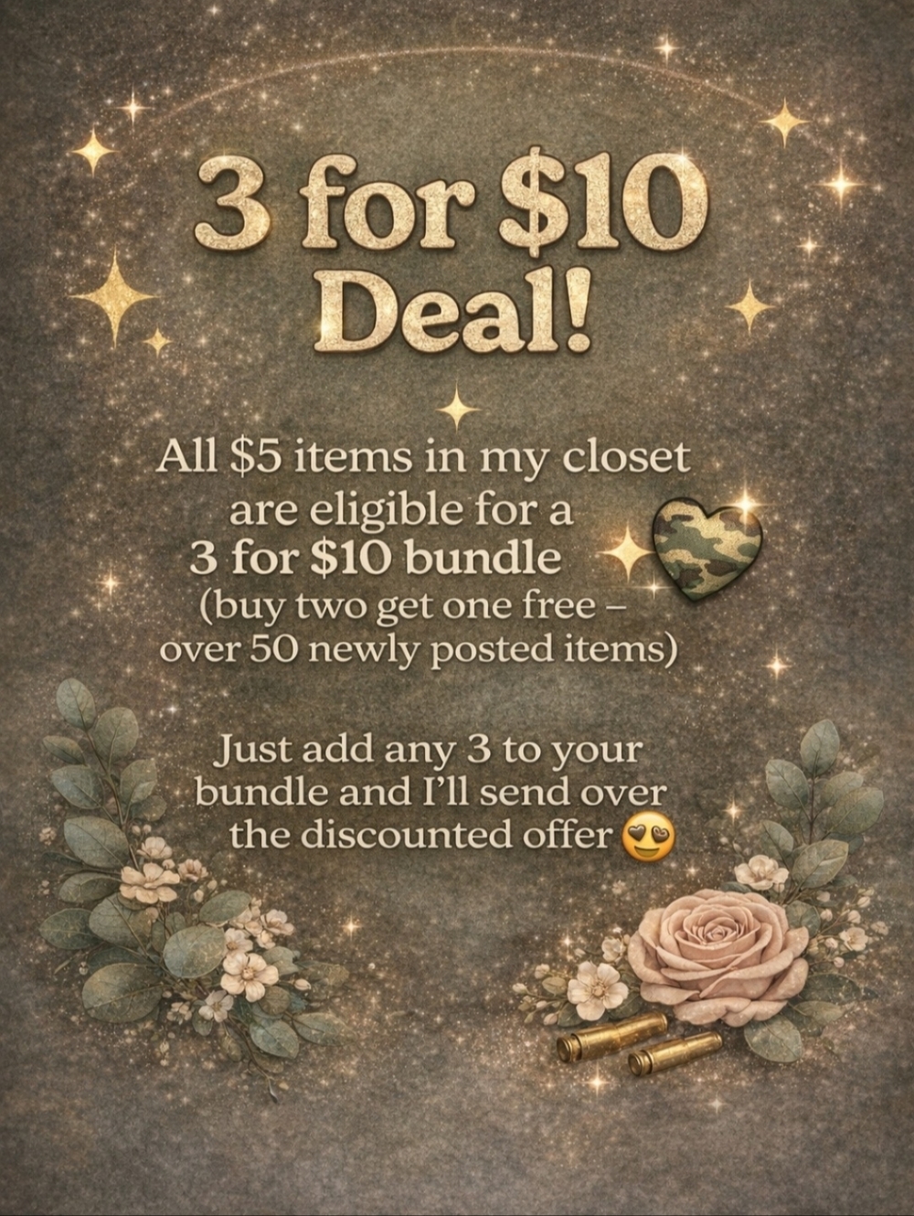 Bundle Deal Alert - 3 for $10